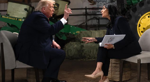 Trump, furious at the host, hurled insults and left the live broadcast: You are either immoral or stupid.