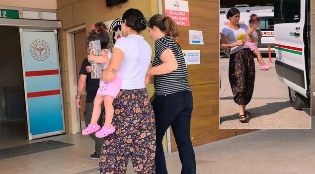 The suspect of 18 theft incidents in two separate provinces was caught with a baby in their arms.