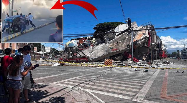 In the Philippines, shaken by a 7.8 magnitude earthquake, 15 people died and 129 were injured.