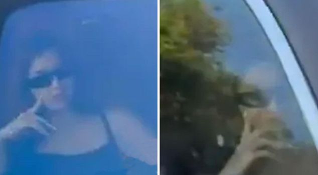 Afra Saraçoğlu was caught on camera with her boyfriend Poyraz Yosmaoğlu