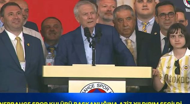 The striking image after the presidential victory! They started with Aziz Yıldırım's signal.