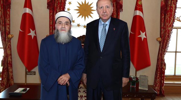 President Erdogan received Ahmet the Gowned Hodja.