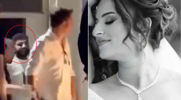 Maddening send-off for the murderer who killed his pregnant wife! He even smiled.