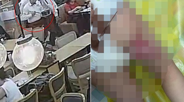 The show at the famous restaurant darkened the life of a 2-year-old baby.
