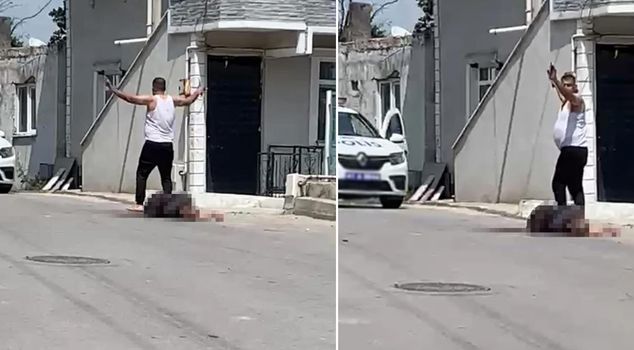 Suspect who killed spouse with knife in the middle of the street arrested