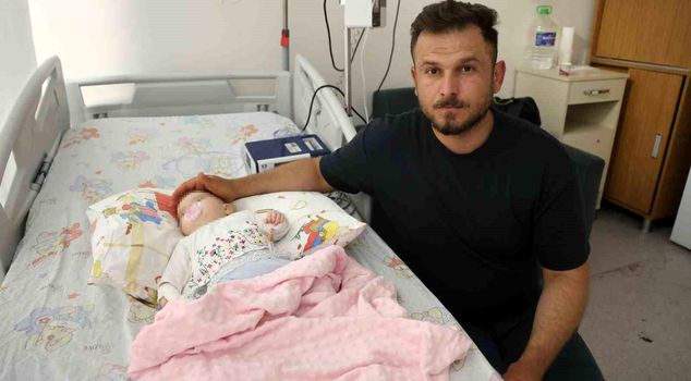 In Hatay, during a serum removal procedure, the baby's finger was cut along with the bandage.