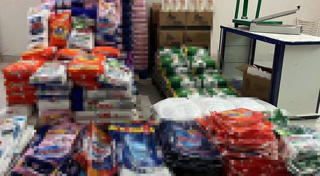 3 tons of counterfeit detergent seized in Ankara