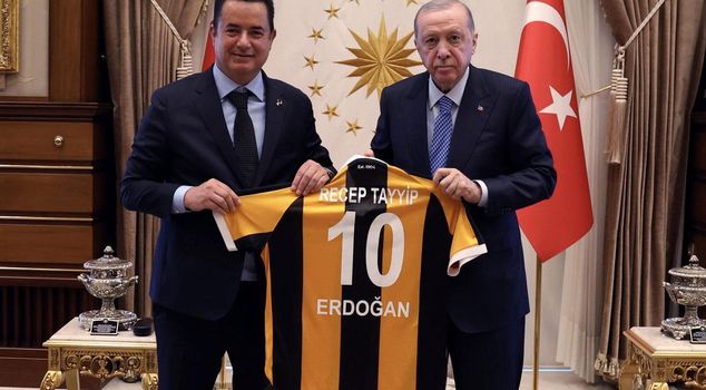 President Erdoğan received Acun Ilıcalı.