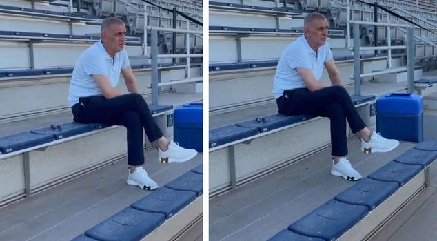 The image of the TFF President on the sidelines became a hot topic.