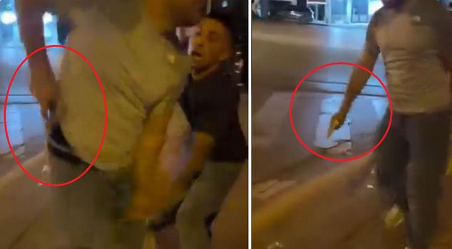 مصدر الرعب هو ضابط شرطة: سحب مسدسه وأطلق التهديدات على المواطنين