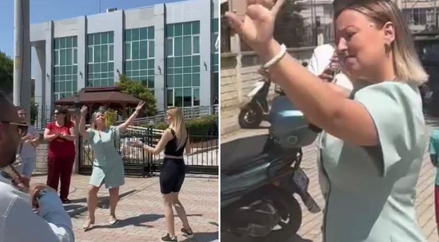 Upon hearing the judge's decision, he had drums and zurnas played in front of the courthouse and belly danced.