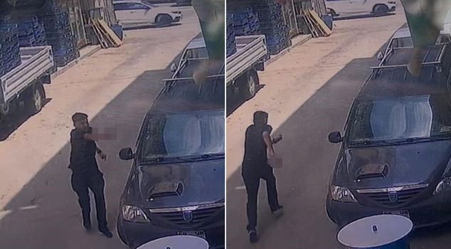 He set up an ambush for his rival in the middle of the street and rained down bullets.