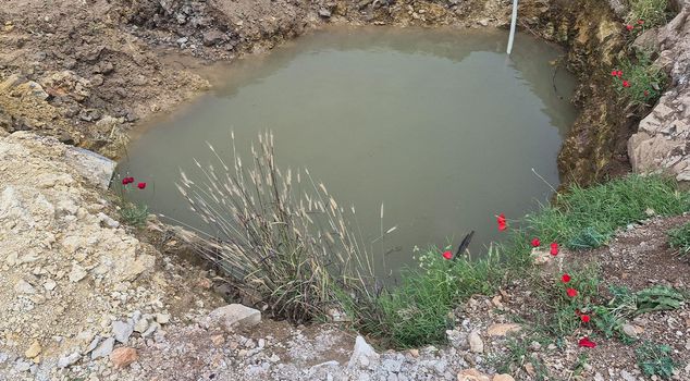 Two siblings aged 13 and 15 lost their lives in a water-filled construction pit.