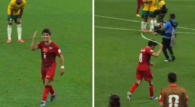 The world is talking about Arda Güler's post-match reaction! He went wild at the final whistle.