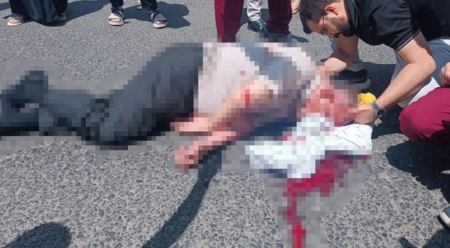 Terrible accident on the university campus