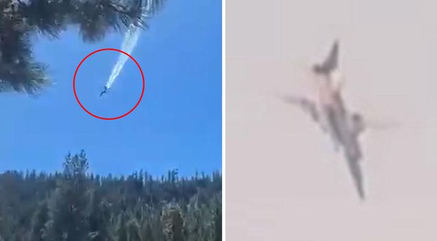 After Russia, a bomber plane also crashed in the USA.