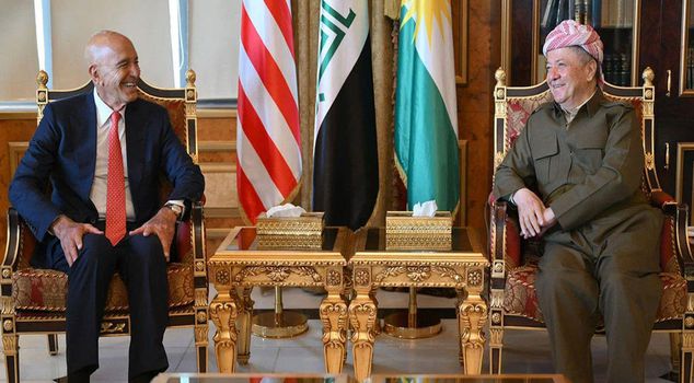 Ambassador Tom Barrack's intensive Northern Iraq schedule