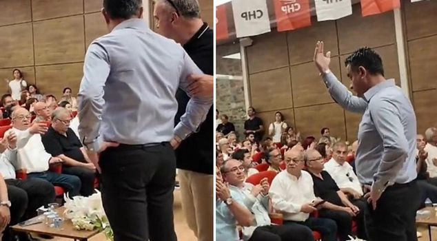 Chair crisis casts shadow over unity meeting! CHP chairman leaves the hall.