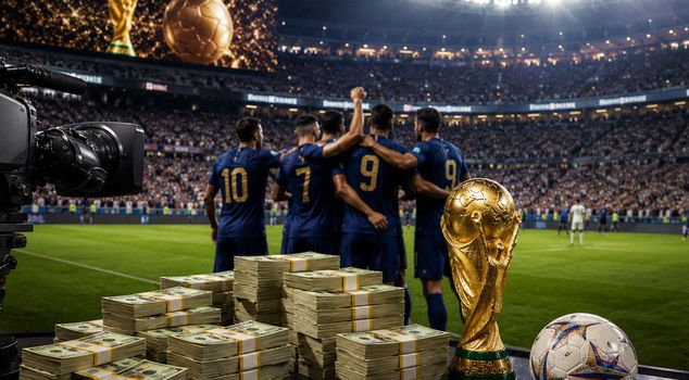 They stopped the World Cup and are printing money! Look at the profits of the app that drives football fans crazy.