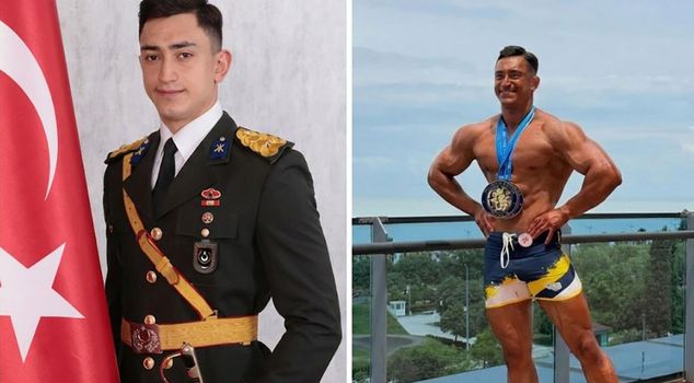 The lieutenant dismissed from the Turkish Armed Forces came second in the Bodybuilding Championship.
