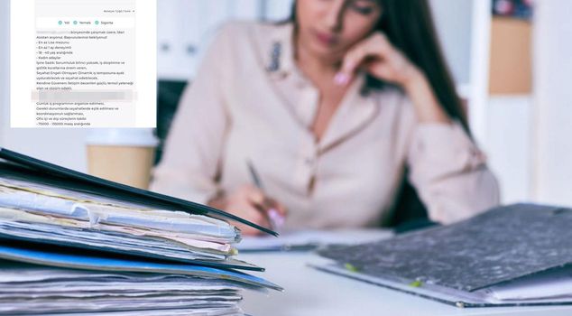 في إزمير، أثار إعلان وظيفة يبحث عن موظفين 