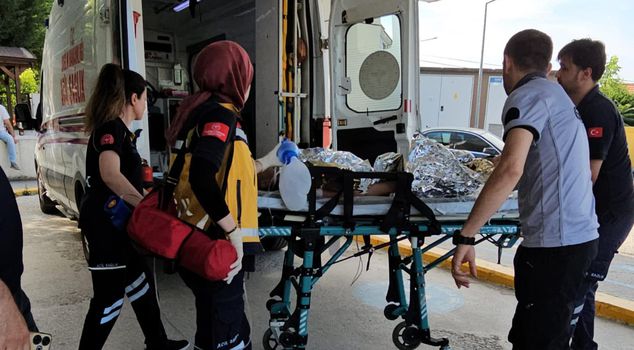 Child who suffered drowning danger in a bungalow in Sakarya was taken to the hospital.
