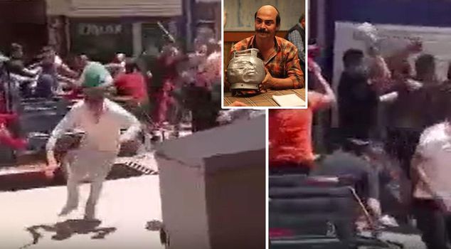 مشهد الفيلم أصبح حقيقة: في شانلي أورفا، هاجمت عائلات أقارب بعضها البعض بقنابل الغاز