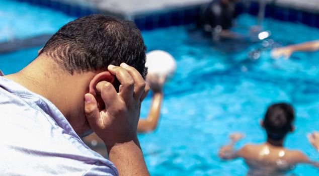 Tourist who fell ill by the pool has died