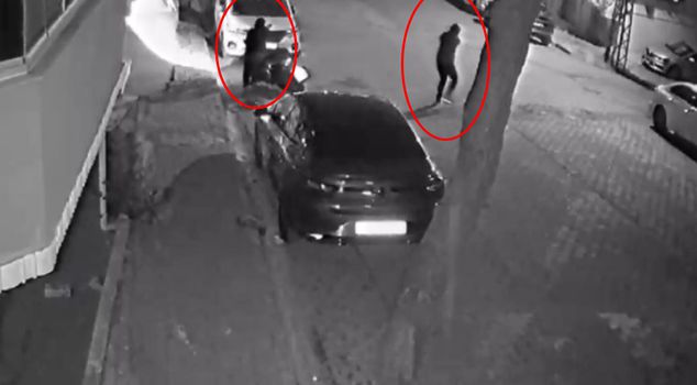 Armed conflict between two groups in Esenyurt captured on camera