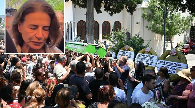The mother, devastated by the pain of losing her child, broke hearts with her cries: Ece İrtem's mother couldn't stand at the funeral.