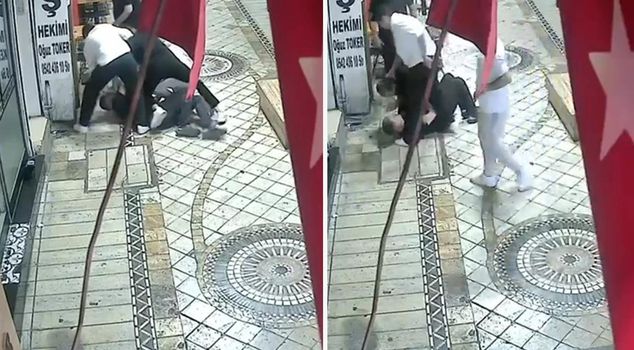 Four people were beaten to death: The moment of the incident was captured on camera