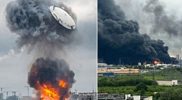 Drone attack turns Moscow into inferno! The toll is very heavy.