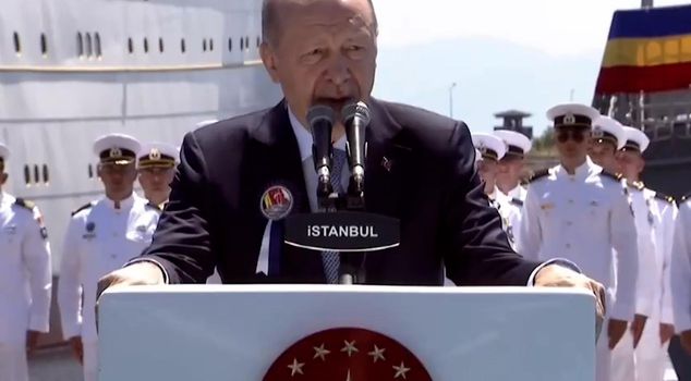 President Erdogan: Türkiye exported warships to a NATO and EU member country for the first time in its history.
