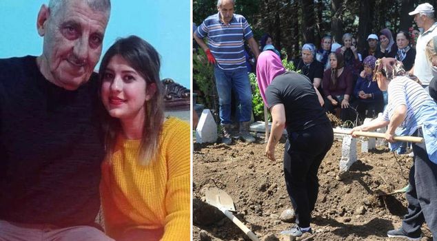 Father and daughter killed in engagement horror buried side by side