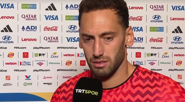 'We hit, it doesn't work; we tried, it doesn't work,' said Hakan Çalhanoğlu, saying goodbye.