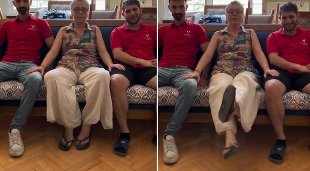 He made a video with the movers who transported his house, and the footage divided viewers.