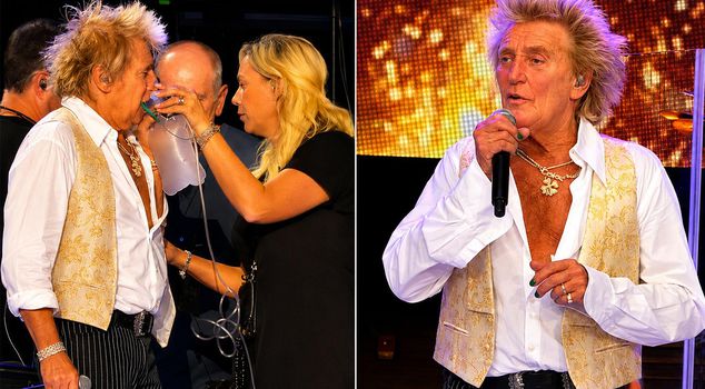 Famous singer who fell ill on stage received oxygen supplementation during the song.