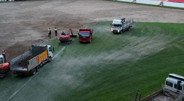 The new stadium of the Süper Lig is preparing for the season.