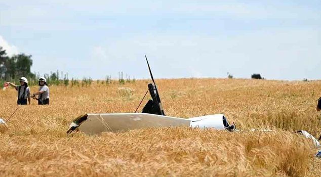 Two people died when a small plane crashed in Germany.