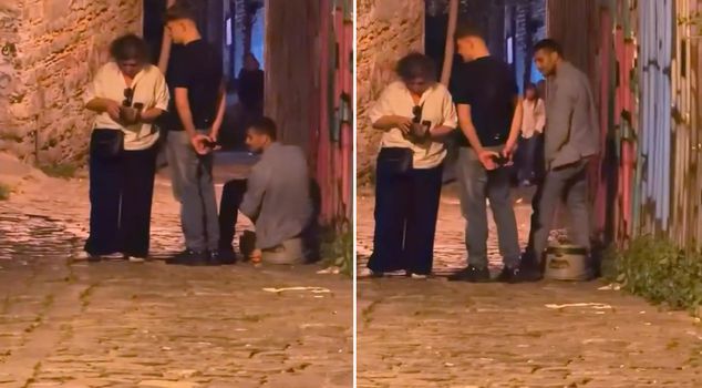 This image is from Istanbul! We once again felt ashamed on behalf of someone.