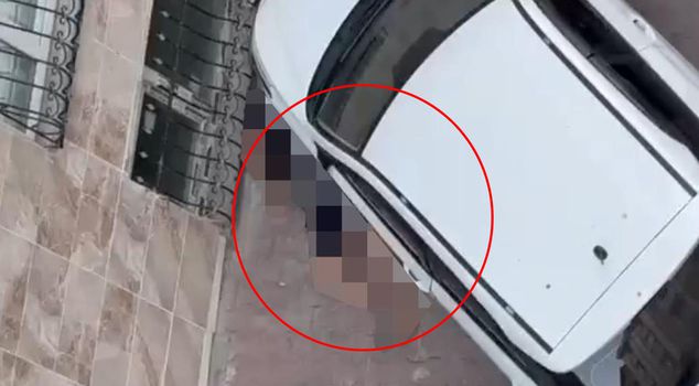 He was caught in a hail of bullets in front of his house.
