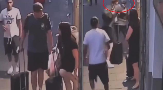 Migrant terror in the tourist city! They played a nasty trick on the tourist couple.