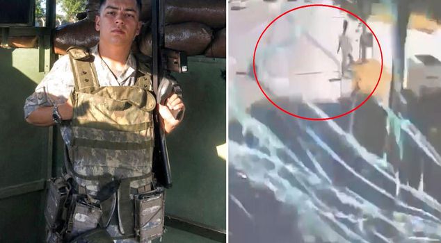 Tragic end of a 20-year-old soldier: Heartbreaking moments captured on camera