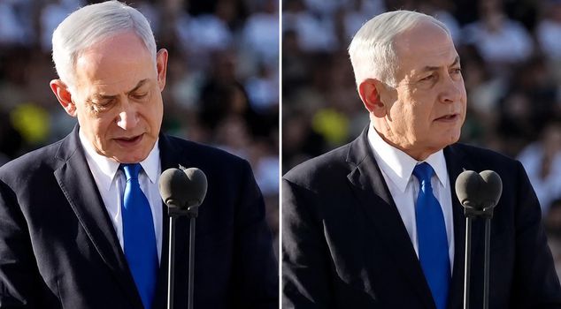 Netanyahu's speech at the graduation ceremony was interrupted by chants of 'Go home'.