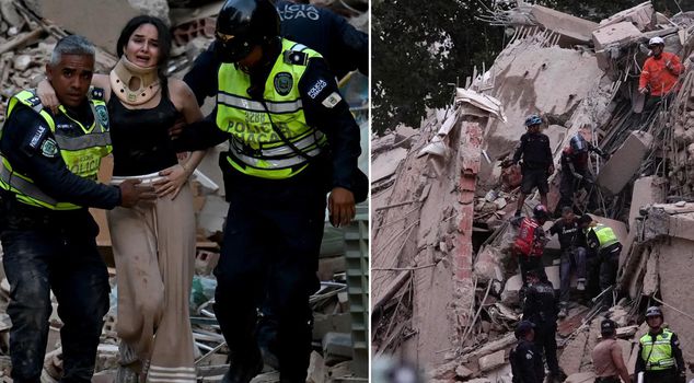 Two major earthquakes struck Venezuela 39 seconds apart! Buildings collapsed, flights were halted.