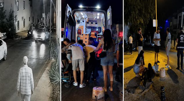 In Bodrum, a drunk driver who did not comply with the police's stop order wreaked havoc in the district, and his penalty was severe.