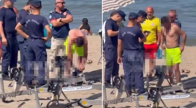 Alcohol inspection at Karasu beach! Footage divides users into two camps.