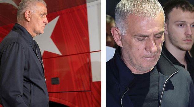 The National Football Team has returned home! Hacıosmanoğlu's facial expression drew attention.