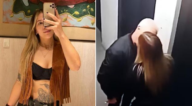 Look at what the female police officer did! She terrorized the man she spent the night with.