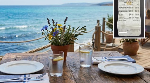 Check amount equal to the price of a car in Çeşme